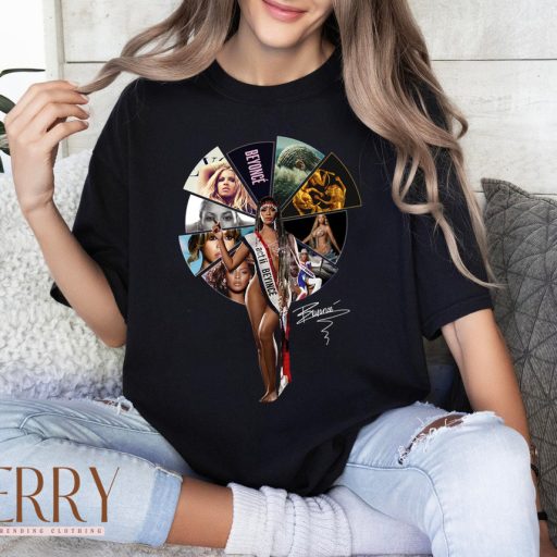 Vintage Bey0nce Full Album Name Song Shirt, Bey0nce Fan Merch