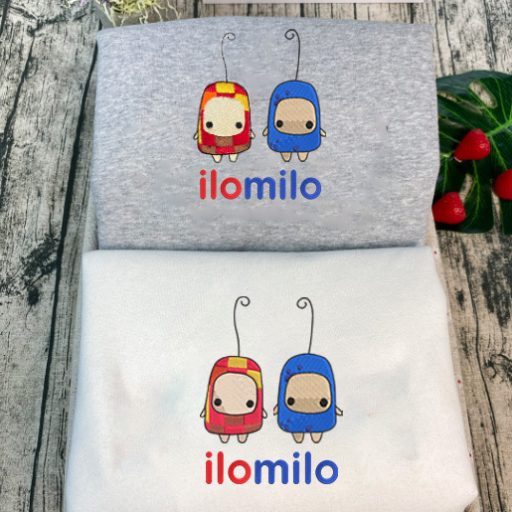 Ilomilo Embroidered Sweatshirt, Best Gift For Friend