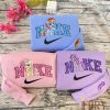 Cute Twilight Sparkle Fluttershy Rainbow Dash The Little Pony Nike Embroidered Sweatshirt