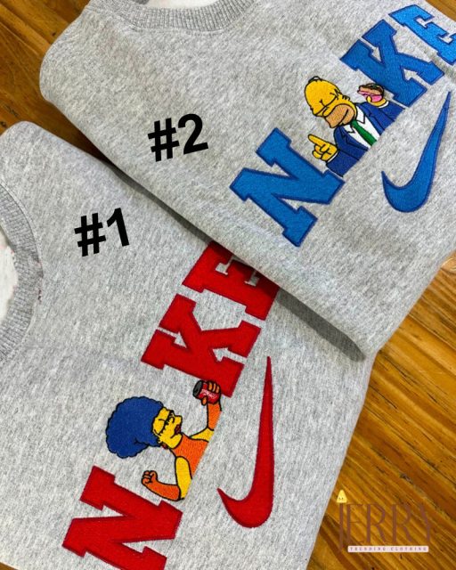 The Simpsons Nike Embroidered Sweatshirt