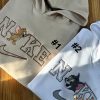 Tom And Jerry Nike Embroidered Sweatshirt, Best Gift For Friend