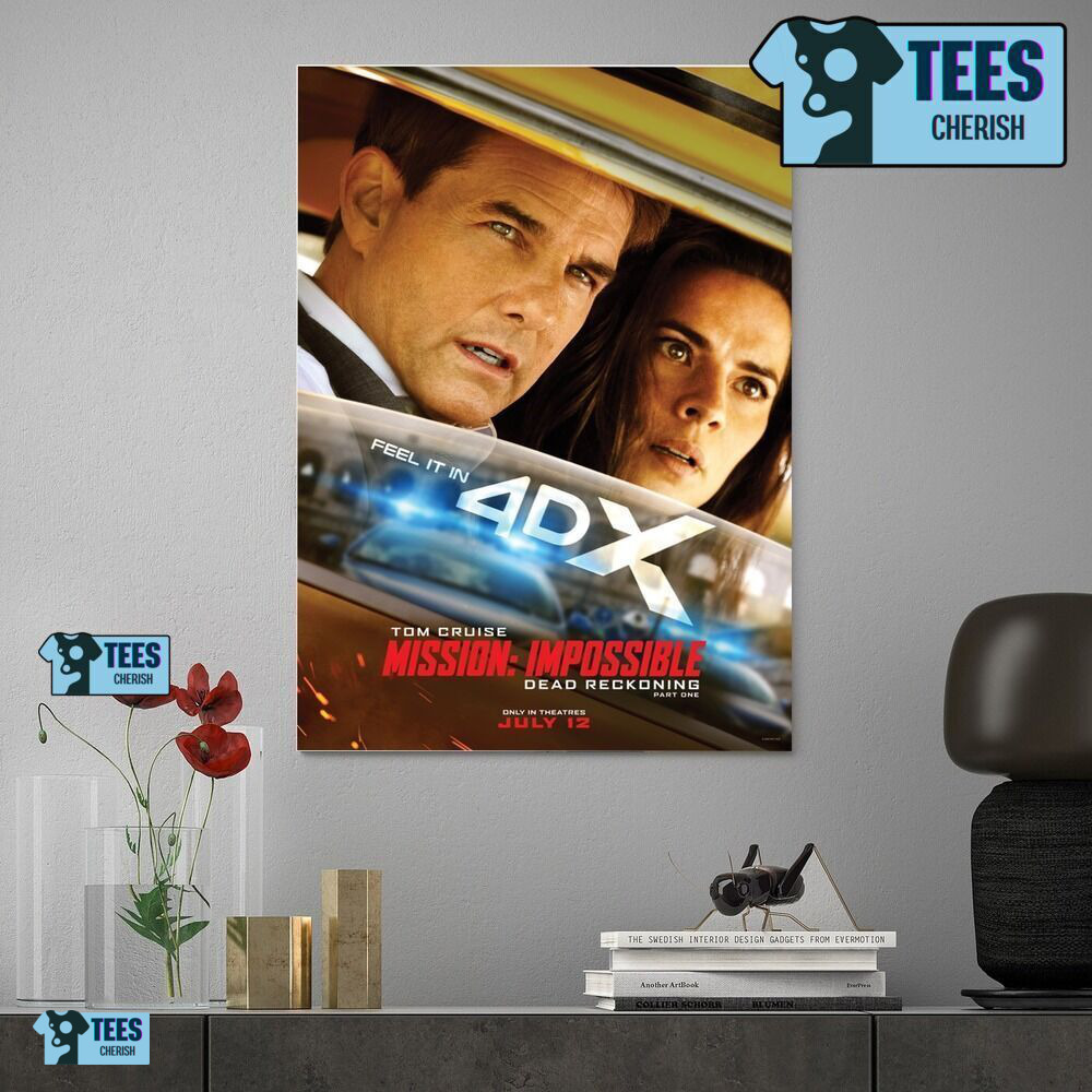Hot 2023 Movie Mission Impossible Dead Reckoning Poster Wall Art