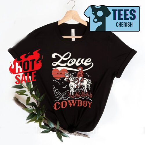 Vintage Country Music Kelsea Ballerini Love Is a Cowboy Shirt