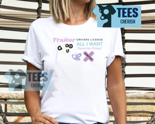 Cheap Olivia Rodrigo Sour T Shirt, Olivia Rodrigo Merchandise