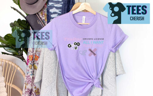 Cheap Olivia Rodrigo Sour T Shirt, Olivia Rodrigo Merchandise