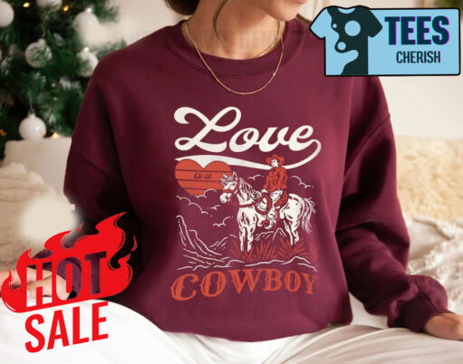 Vintage Country Music Kelsea Ballerini Love Is a Cowboy Shirt