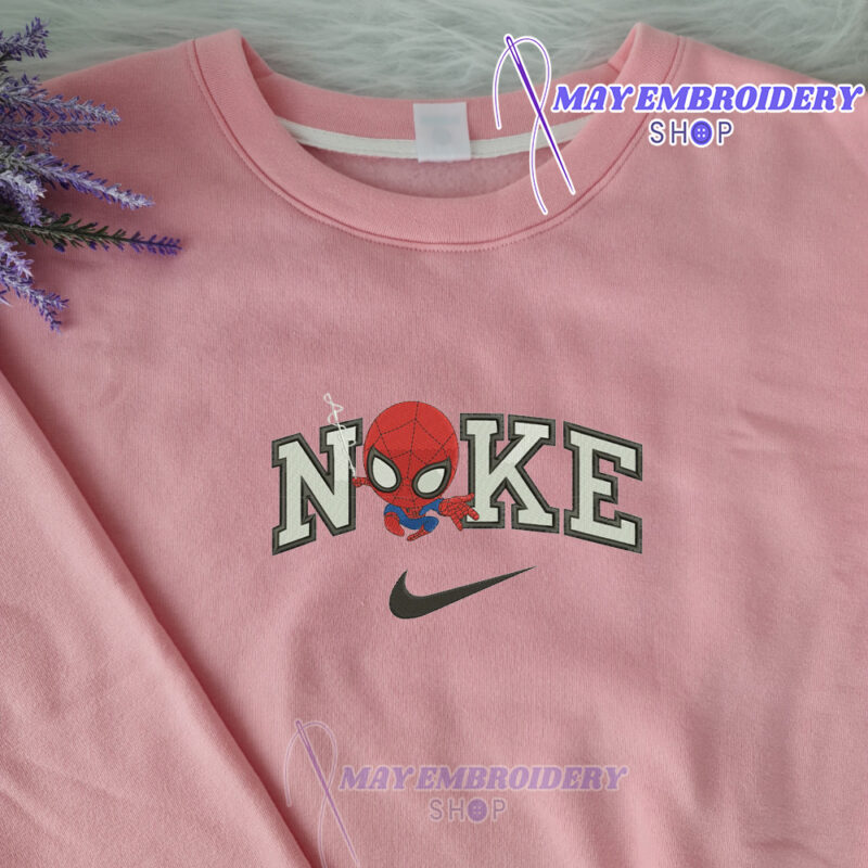 Cheap Spiderman Nike Embroidered Sweatshirt, Marvel Gifts For Men