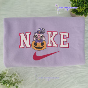 Cheap Disney Angel Nike Halloween Sweatshirt, Halloween Gifts For Adults