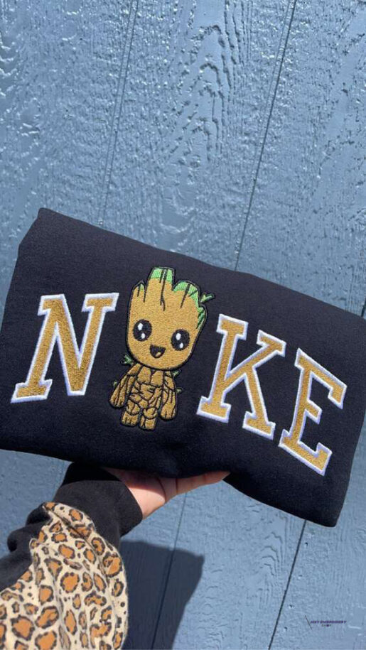 Cheap Nike x Baby Groot Embroidered Sweatshirt