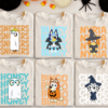 Custom Bluey Halloween Shirt, Character Bluey Halloween Shirt, Halloween Shirt