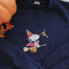Snoopy Halloween Embroidered Sweatshirt, Halloween Sweatshirt