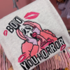 Boo You Horror Ghostface Halloween Embroidered Sweatshirt