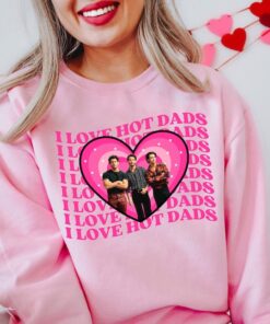 I Love Hot Dads Jonas Five Albums One Night Tour Shirt