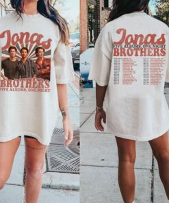 Jonas Brother Shirt, Joe Jonas Band Tee