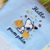 Fall Snoopy Dog Cartoon Embroidered Sweatshirt