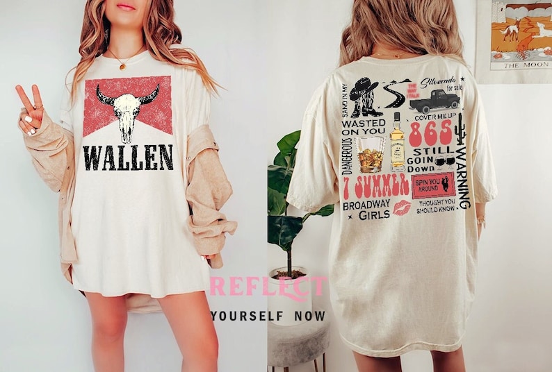 PBGIFTTSHIRT Wallen Shirt, Vintage Wallen Shirt, Morgan Wallen T-Shirt, Western Wallen Shirt