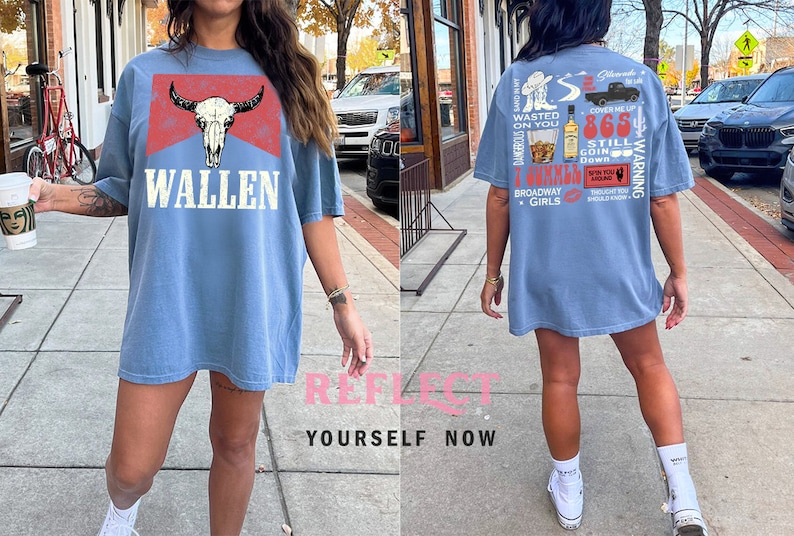 PBGIFTTSHIRT Wallen Shirt, Vintage Wallen Shirt, Morgan Wallen T-Shirt, Western Wallen Shirt