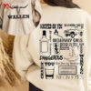 Vintage Wallen Shirt, Country Music Shirt