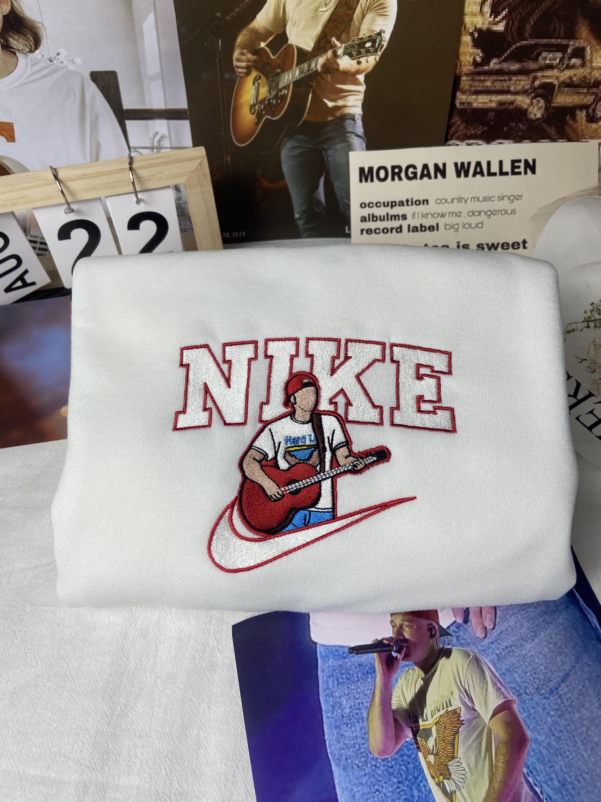 Braves Nike Morgan Wallen Embroidered Sweatshirt – Jerry Clothing