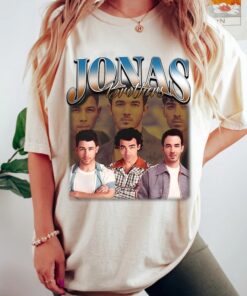 Jonas Brothers Shirt, Nick Joe Kevin Jonas