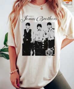 Jonas Brothers Vintage Shirt, Jonas Five Albums One Night Tour Shirt