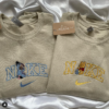 Nike WINNIE And EEYORE Embroidered Shirt