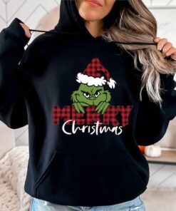 Merry Christmas Grinch Hoodie, Christmas Grinch Hoodie, Christmas Grinch Unisex Hoodie, Holiday Sweatshirt, Merry Christmas