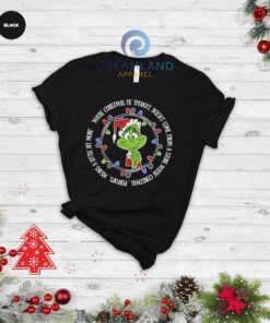 Cute Grinch T-shirt, Christmas Sweatshirt, Xmas Party Shirt, Grinch Love Shirt