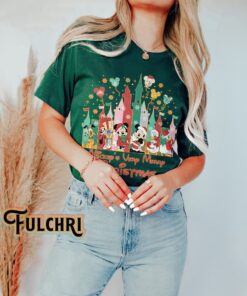 Vintage Mickey And Friends Christmas Shirts, Mickey's Very Merry Christmas Shirt, Disney Christmas Shirt, Magic Kingdom Christmas Shirt
