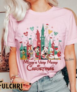 Vintage Mickey And Friends Christmas Shirts, Mickey's Very Merry Christmas Shirt, Disney Christmas Shirt, Magic Kingdom Christmas Shirt