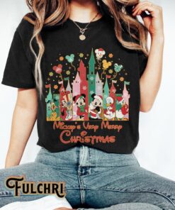 Vintage Mickey And Friends Christmas Shirts, Mickey's Very Merry Christmas Shirt, Disney Christmas Shirt, Magic Kingdom Christmas Shirt