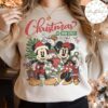 Vintage Disney Christmas On Main Street Shirt, Minnie Mickey's Very Merry Christmas Party 2023, Disney Family Christmas Shirt, Disney Trip