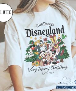 Vintage Mickey And Friends Christmas Shirt, Very Merry Christmas, Disneyland Christmas Shirt, Magic Kingdom Christmas,Disney Christmas Shirt