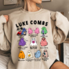 Luke Combs Ghost Halloween Shirt