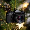 Personalized Camera Ornament Custom Shaped Acrylic Camera Ornament