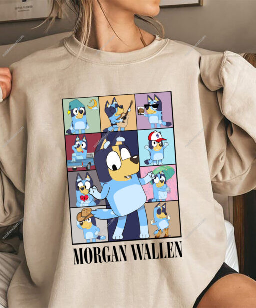 Morgan Wallen Verson Bluey Shirt