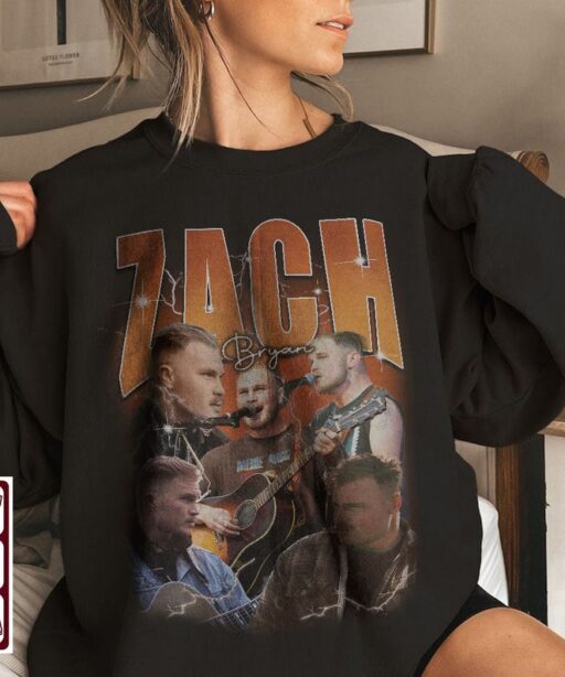 Zach Bryan Bootleg Shirt, Zach Bryan Vintage Shirt