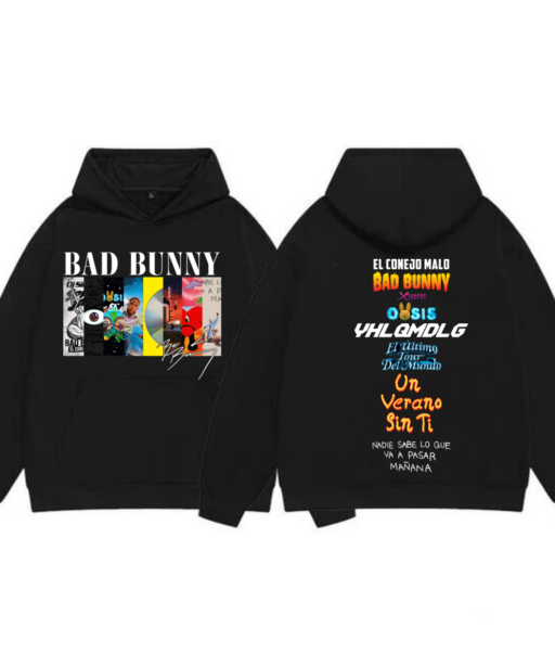 Bad Bunny Albums List shirt