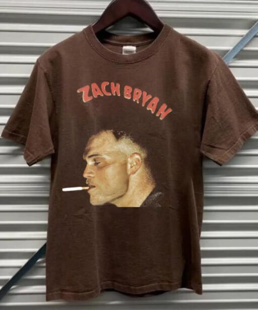 Retro Zach Bryan Singer Music Tour 2024 Shirt, The Quittin Time Tour 2024 Zach Bryan Shirt