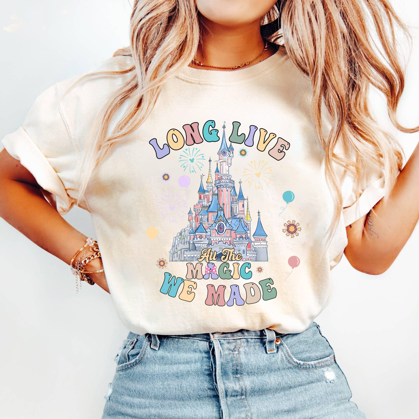 Long Live Shirt, All The Magic We Made, Taylor Swift, Vintage Disney Graphic Tee Long Live Shirt, All The Magic We Made, Taylor Swift, Vintage Disney Graphic Tee