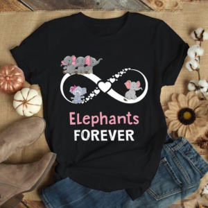 Elephant Forever Cute Gift For Animal Lover Shirt, Elephant Shirt, Animal Lover Gift, Gift for Elephant Lover, Elephant Mom Shirt