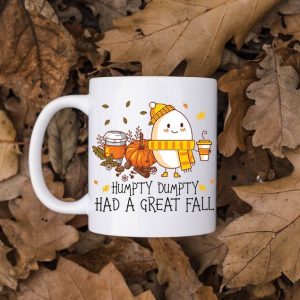 Humpty Dumpty Had a Great Fall Mug, Humpty Fall Coffee Mug, Fall Ceramic Mug, Fall Vibes Mug, Fall Teacher Gift Mug
