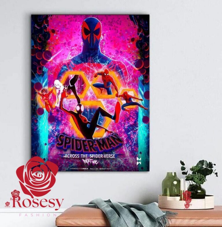 Marvel Spider Man Across The Spider Verse Poster Wall Art