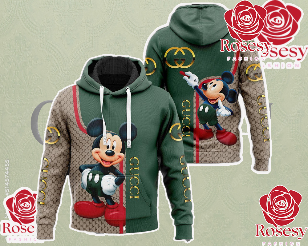 Cheap Mickey Mouse Gucci Disney Hoodie, Gucci Shirt Cheap, Gucci Logo Shirt