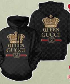 Meyella olie lindre Cheap Queen Gucci Logo Hoodie, Gucci Hooded Sweatshirt, Gucci Logo Shirt -  Rosesy