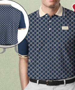 Cheap Brown Collar Louis Vuitton Monogram Polo Shirt , Lv Polo