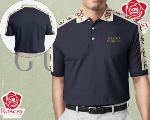 Cheap Snake Collar Pattern Gucci Logo Polo Shirt, Gucci Snake Collar Shirt