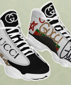 Cheap Gucci Logo Sneakers Jordan 13, Jordan Gucci Shoes, Cheap Gucci Shoes Mens