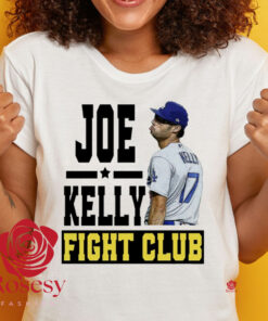 Hot Baseball Dodgers Angels Joe Kelly Fight Club T-Shirt - Ink In Action