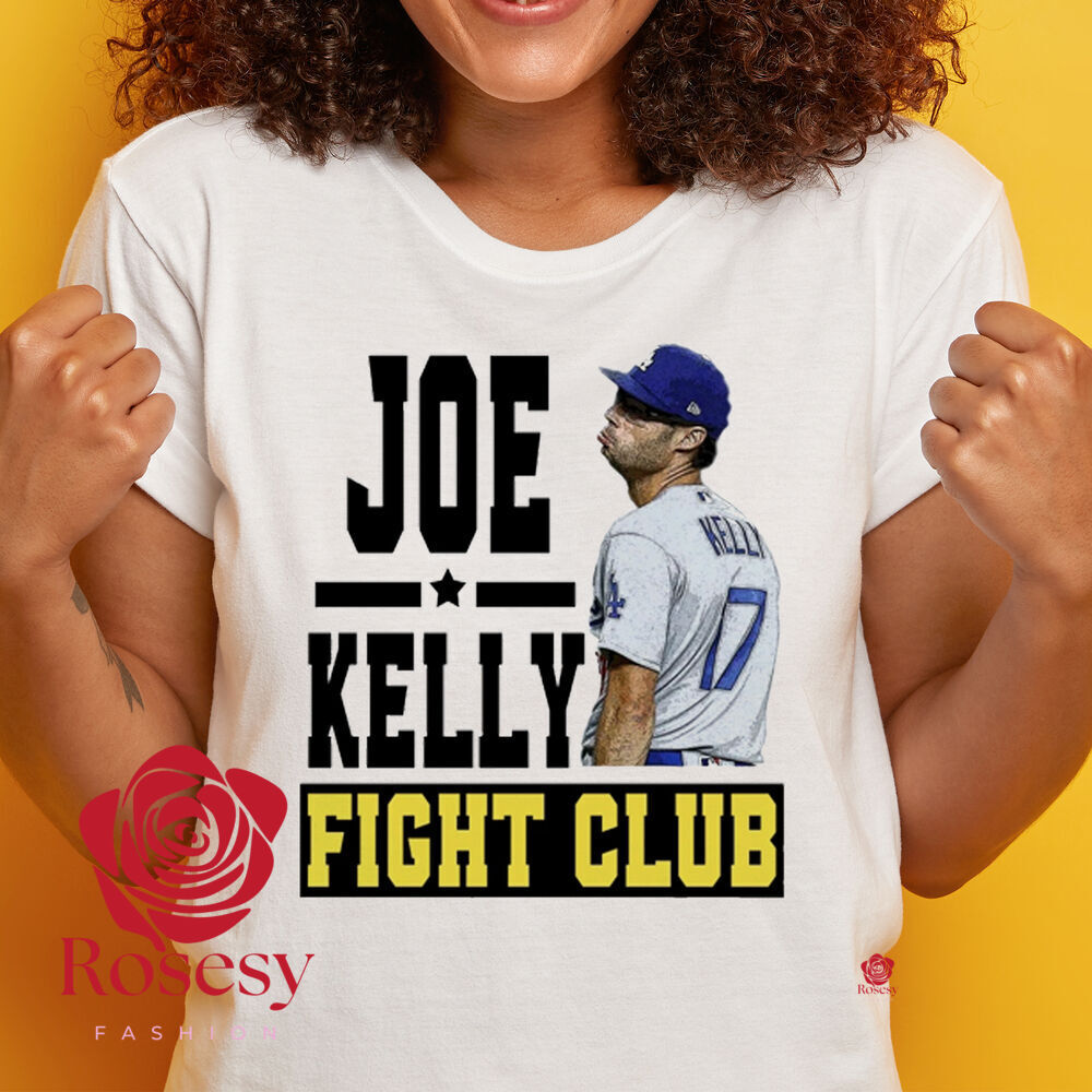 Hot Baseball Joe Kelly Fight Club T Shirt - Rosesy